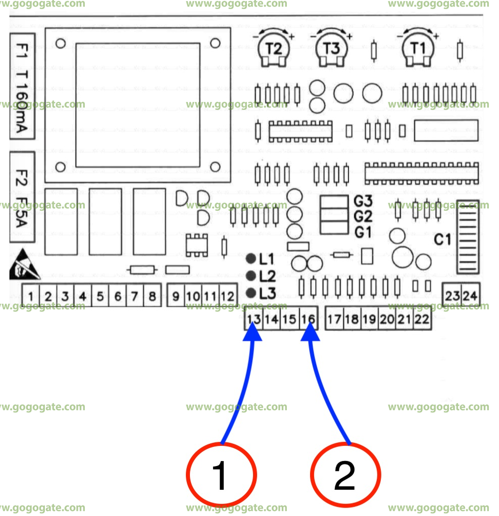 روش نصب رسیور صنعتی روی جک پارکینگ فادینی جیبیدی پلاس 2 کنترل پنل Gibidi Plus 2 Control Panel