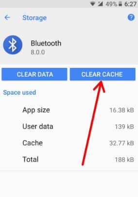 پاک کردن کش بلوتوث - برطرف کردن مشکل بلوتوث در اندروید
